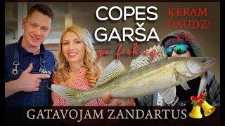 Copes Garša - EXCELLENT fishing for ZANDER and delicious Recipes! (RUS, ENG sub) (4K)