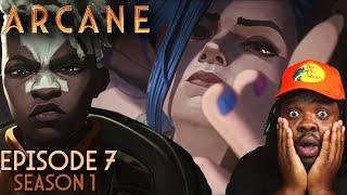 Vi & Caitlyn’s Epic Fight + Viktor’s Shocking Decision! | ARCANE SEASON 1 EPISODE 7 | BLIND REACTION