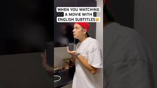 The magic of English subtitles 🪄#shorts #manifity #funny #subtitles #language