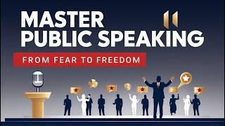  Public Speaking Mastery | From Nervous to Confident Speaker 2024  #englishgrammar #english