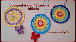 Sonnenfänger Traumfänger häkeln