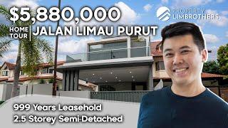 Jalan Limau Purut | Semi-Detached Landed | D16 | $5.88M | Singapore Home Tour | Marc Chan