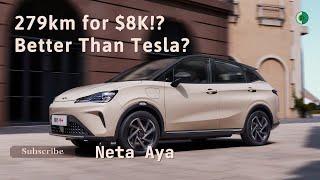 Neta Aya's Shocking Winter Test: $8,000 Chinese EV Beats Tesla's Range Claims?