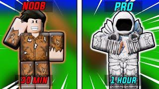 NOOB TO PRO ROBLOX WARRIOR SIMULATOR GAMEPLAY