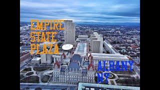 Drone Flight: Empire State Plaza (Albany, New York)