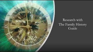 Research with The Family History Guide