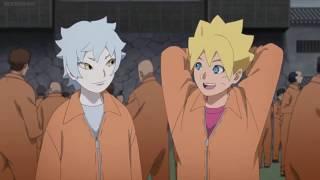 Boruto Tries To Find Out Benga's Weakness & Askes The Prison Leader For Help