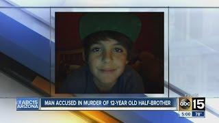 Man accused in brutal murder of half-brother