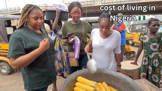 Trying some Street FOOD in IBADAN Nigeria| Cost of LIVING in Nigeria West Africa