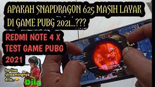 redmi note 4X test game pubg 2021 | apakah snapdragon 625 masih worth it di game pubg 2021..?