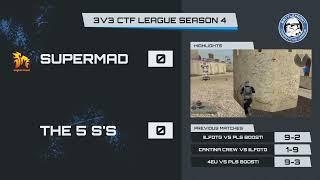 BCL | supermad vs The 5 S's | 3v3 CTF League Season 4 GRAND FINALS (SWBF2, 2005)