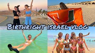 BIRTHRIGHT VLOG: my first time in Israel!!️🫶