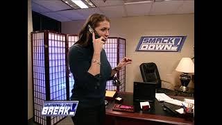 Stephanie McMahon & Brian Kendrick Backstage - SmackDown 02/06/2003