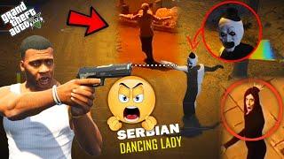 GTA 5: Now Franklin Shinchan Found Serbian Dancing Lady To Beat Angry los Santos| RACOON