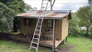 Garden Cabin / Shed Build - Off Grid Solar Power Installation - Urban Garden Build