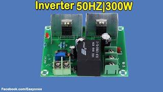 Inverter 12V to 220V 300W 50Hz Unboxing &Test on Aliexpress