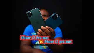 iPhone 13 max vs iPhone 12 pro max | cinematic mode