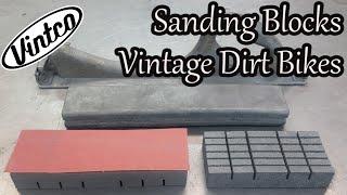 Sanding Blocks- VintCo Vintage Dirt Bike Tech Tip