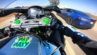 TESLA PLAID vs NINJA H2