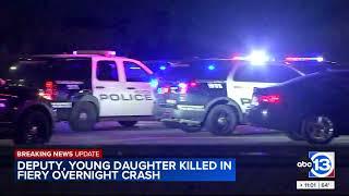 Pct. 5 deputy constable and daughter killed in fiery crash on I-10 Katy Freeway