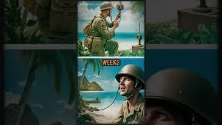 Soldier's Incredible Survival on an Island | Knowledge nugget #5  #ai #facts #new #army #ww2 #viral