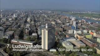 Richest Cities in Germany   Deutschlands Power Städte