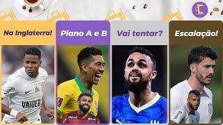 Corinthians consulta Gabigol além de Firmino l Proposta da Inglaterra por Wesley l Michael na mira?