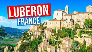 VILLAGES of LUBERON - FRANCE (From Gordes to Cucuron: visit of the most charming villages in 4K)