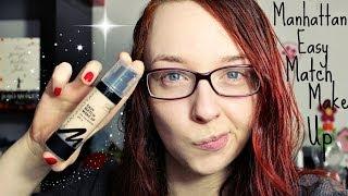 Foundations für helle Haut #2 | MANHATTAN EASY MATCH MAKE UP | Erdbeerliese