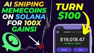 AI-POWERED MEME COINS SNIPING ON SOLANA WITH AUTOSNIPE 