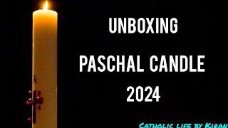 Paschal Candle 2024 : Unboxing