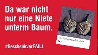 tutti.ch 2017/2018 - Niete #geschenkverFAILt