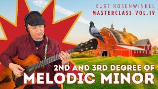 "2nd and 3rd degree of Melodic Minor" -  Inner Guitarmony - Masterclass vol. IV by Kurt Rosenwinkel