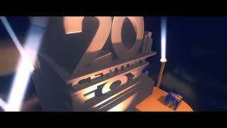 20th Century Fox Destroyed #5 in 3D perspective (camera filtered)