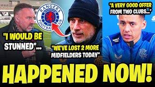 URGENT! MANY DEPARTURES, TAV ACCEPTED AN OFFER, NEW STRIKER AND MUCH MORE! RANGERS FC NEWS