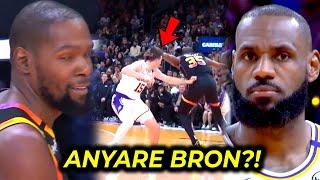 Tinawanan lang ni Durant si LeBron, binatukan ni KD si AR! | Na-taste of his own medicine si LBJ!