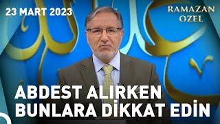 Oruçluyken Nasıl Abdest Almak Gerekir?  | Prof. Dr. Mustafa Karataş ile Sahur Vakti