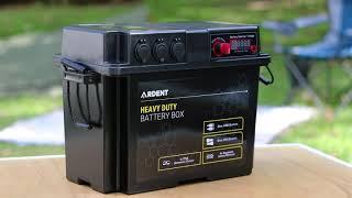 Ardent Heavy Duty Battery Box & Deep Cycle Battery Box Kit | Battery Box Features & Easy Battery Box