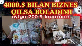 4000 $ MING BILAN BIZNES QOLSA BOLADI OYIGA 700 $TOPAMAN