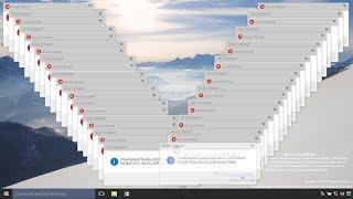 Windows 10 Build 10064 Crazy Error