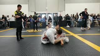 Half guard to straight arm bar to arm bar finish