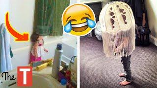 20 Kids Who Are Absolutely Terrible At Hide And Seek