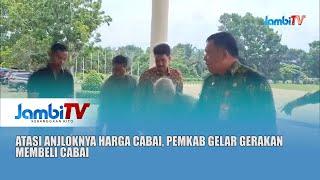 PERSOALAN HARGA CABAI || ATASI ANJLOKNYA HARGA CABAI, PEMKAB GELAR GERAKAN MEMBELI CABAI