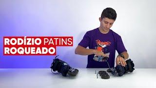 Como fazer O RODÍZIO DAS RODAS PATINS INLINE ROQUEADO