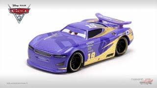 BDD World of Cars - Danny Swervez (purple variant)