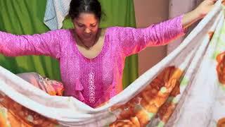 Srijana Shahi making Bed for sleeping | Jitendra Shahi | Srijana Shahi