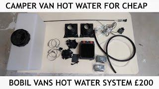 Cheap Hot Water For Camper Vans/Motorhomes - Bobil Vans Diesel Water Heater System