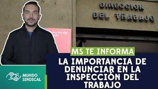 MS Informa #98: La importancia de denunciar en la inspección del trabajo.