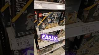 Early LEGO Star Wars 2024 CLONES Shopping @ Target ! #lego #legostarwars #clonewars #shorts #acob