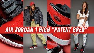 Air Jordan 1 OG High Patent Bred (GS)...Worth the Hype?! How I Style Inspired by Old Kanye West